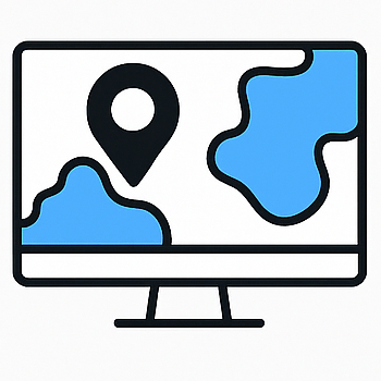 georaster cloud Interactive map